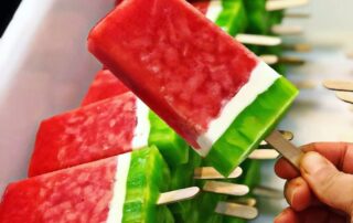 Watermelon popsicle