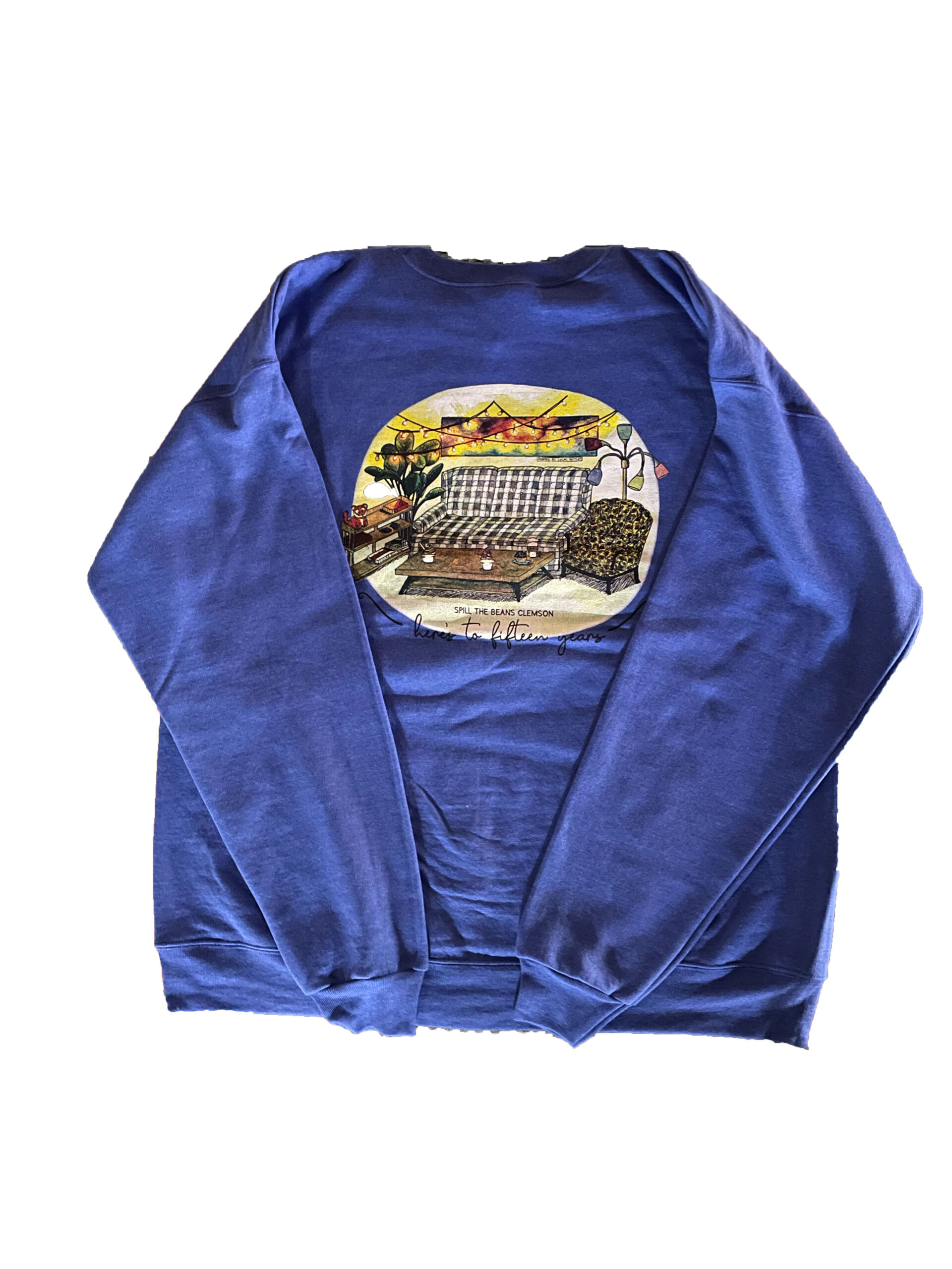 15th Year Anniversary Sweatshirt - Back (Merchandise)