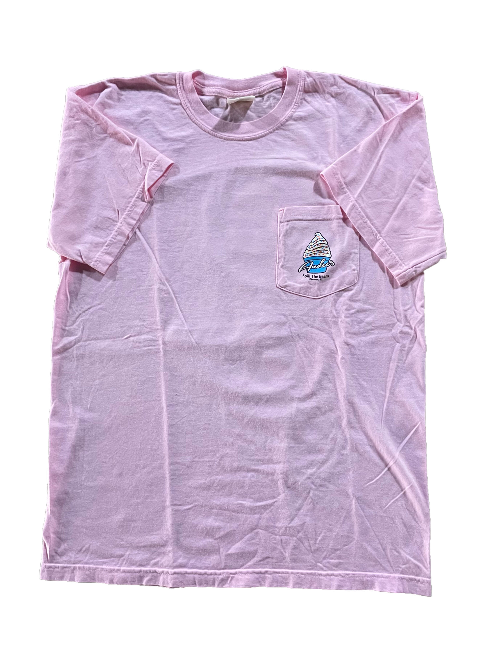 Rose Pink Comfort Color Tee - Front (Merchandise)